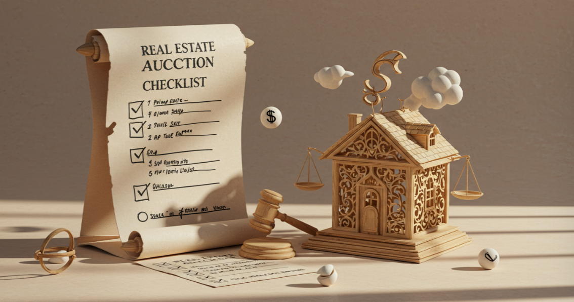 체크리스트와 템플릿: 경매 진행 단계별 체크리스트 제공(1)